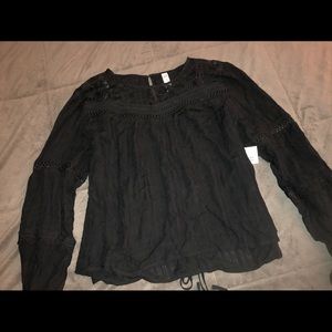 NWT Sheer top